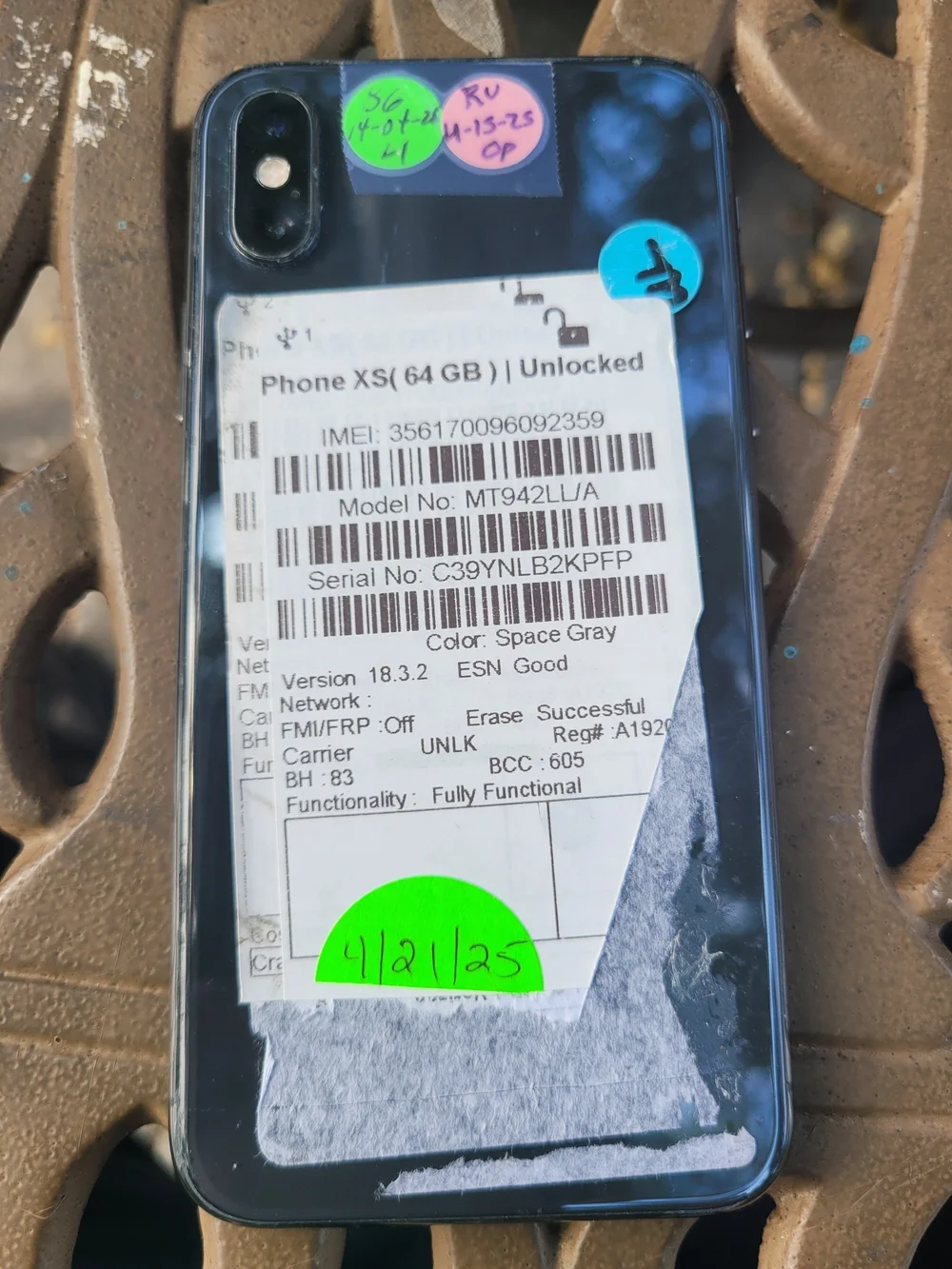 Apple iphone xs